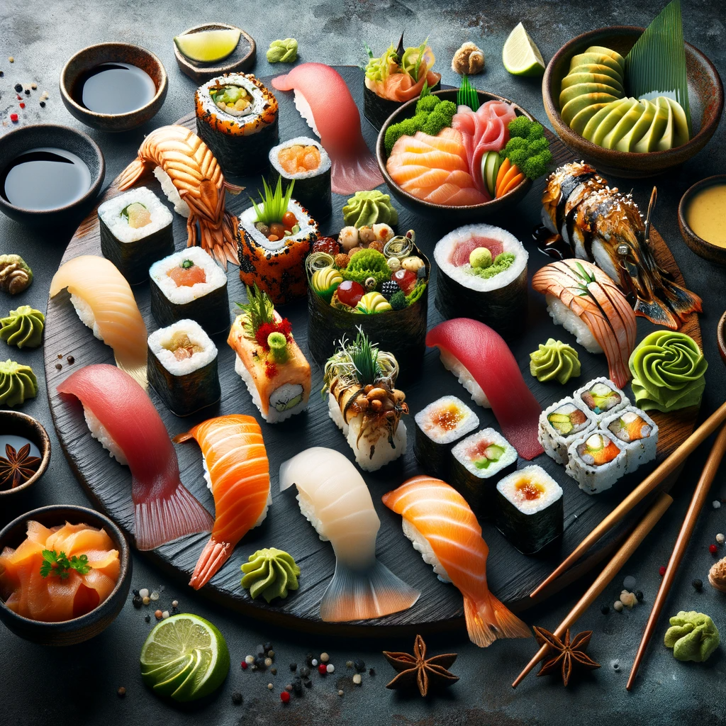 7 Japanese Sushi Art