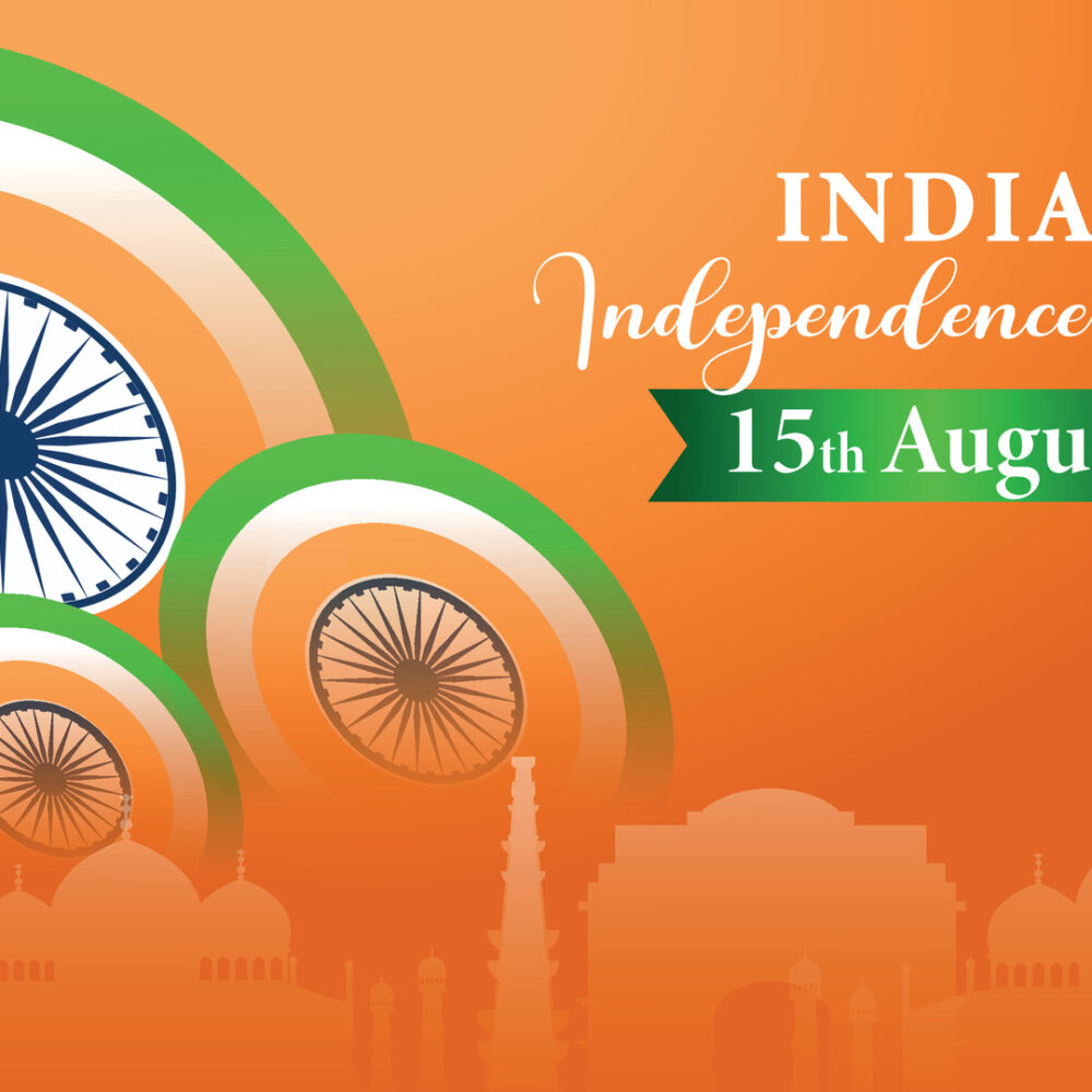 vecteezy happy independence day india 15th august indian monument 27196843