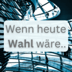 Wenn heute Wahl wäre – deine Stimme?