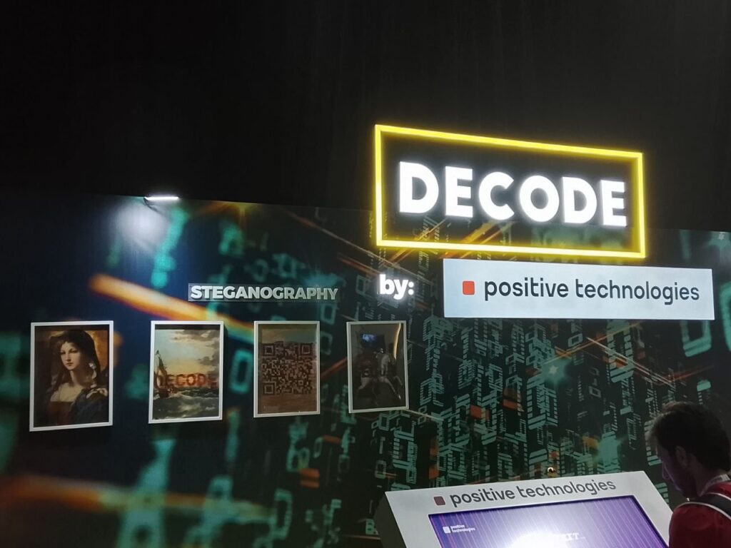 Steganografische Sammlung von Positive Technologies auf der GISEC Dubai 2025